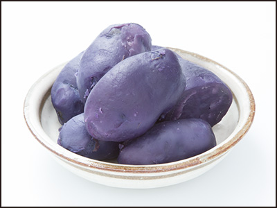 紫のジャガイモ/シャドークイーン